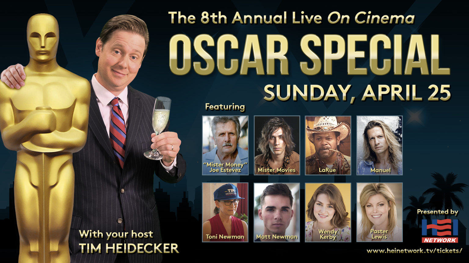 Official Oscar Special Guest List Revealed HEI Network